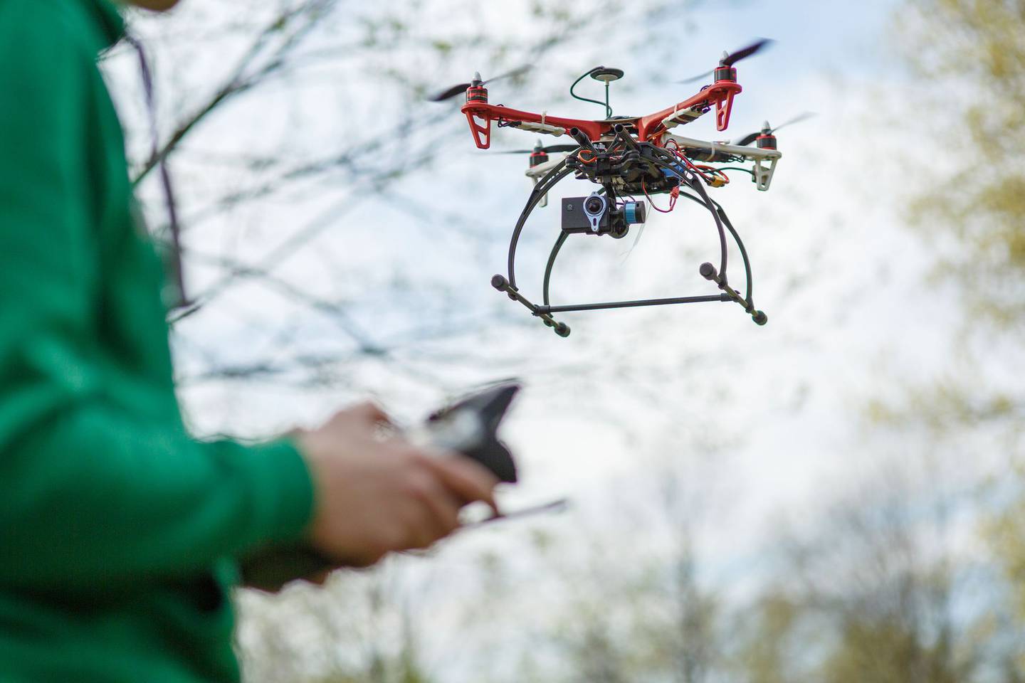 The six stolen drones will be made redundant thanks to a security feature built into the products. Photo / File