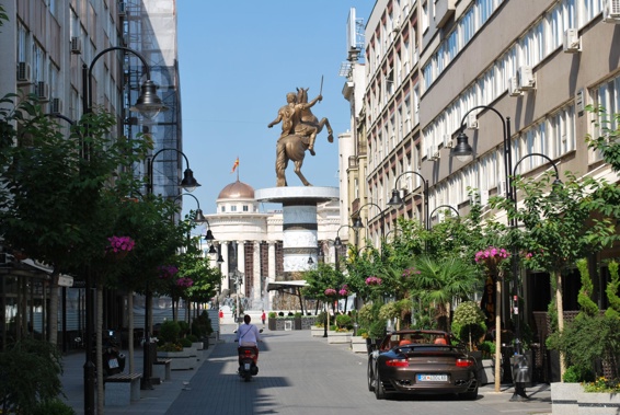 Skopje Pedestrian Centre. Photo / Supplied