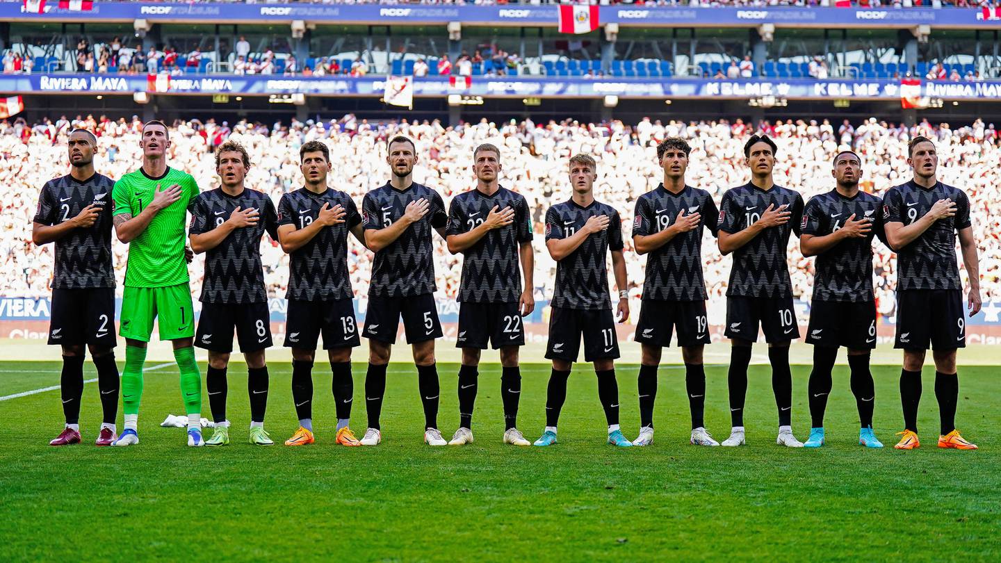 The All Whites are still without a coach. Photo / Photosport