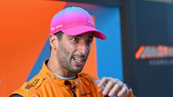 McLaren driver Daniel Ricciardo. Photo / Photosport.co.nz