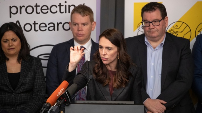 The Labour foursome who refused to front the public hearings. Photo / Mark Mitchell
