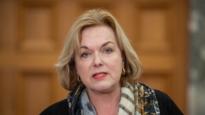National leader Judith Collins promises to repeal three waters changes. (Photo / Mark Mitchell)