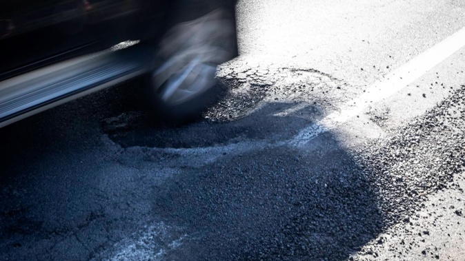 The man claimed that at least three other motorists were damaged by the pothole. Photo / File / Andrew Warner