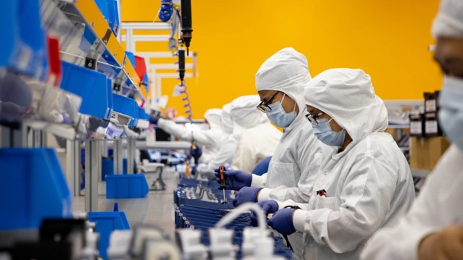 Market leader Fisher and Paykel Healthcare led the local market down, falling $1 or 3.18 per cent to $30.40. Photo / Supplied