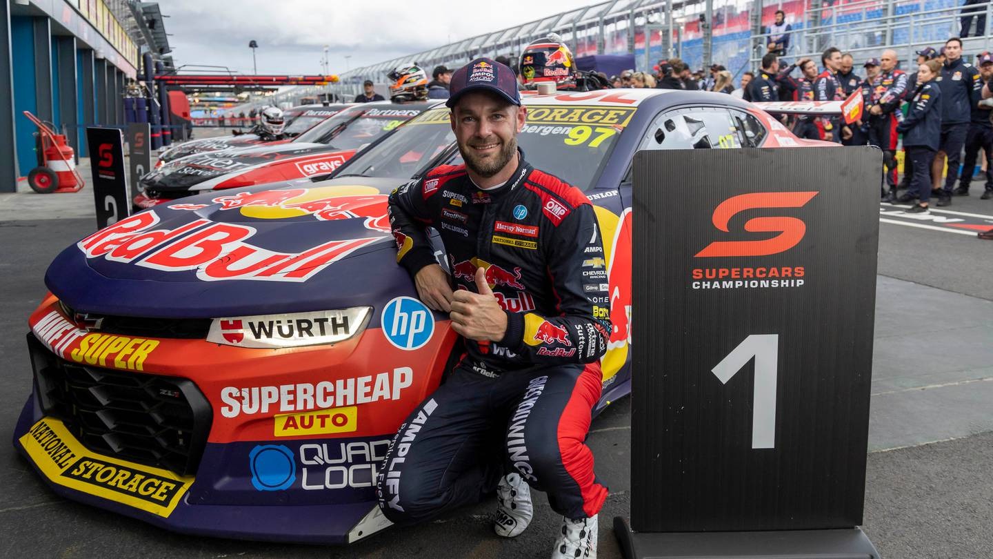 V8 Supercar champion Shane van Gisbergen.