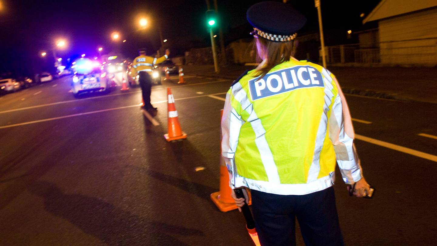 Police stopped more than 4000 drivers at checkpoints and on traffic stops in Wellington city between 4pm on December 31 and 11am on January 1. Photo / Jason Dorday