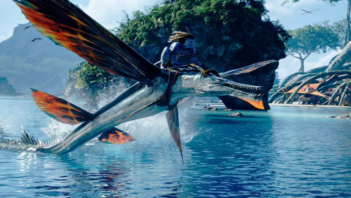An image from the made-in-New Zealand sequel Avatar: The Way of Water. Photo / Disney