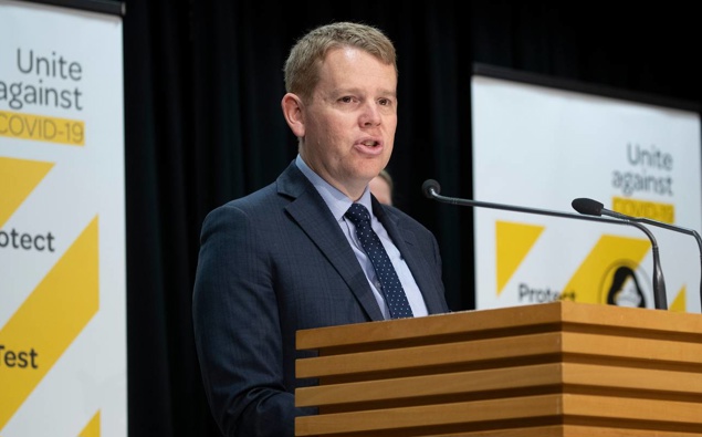 Covid-19 Response Minister Chris Hipkins, who is also the Education Minister. (Photo / Mark Mitchell)