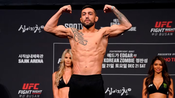 Former UFC star Suman Mokhtarian was shot dead in a targeted attack in Sydney's Riverstone. Photo / Getty Images