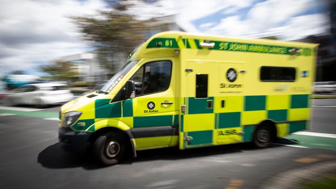 The injured child was taken to hospital for treatment. Photo / Supplied