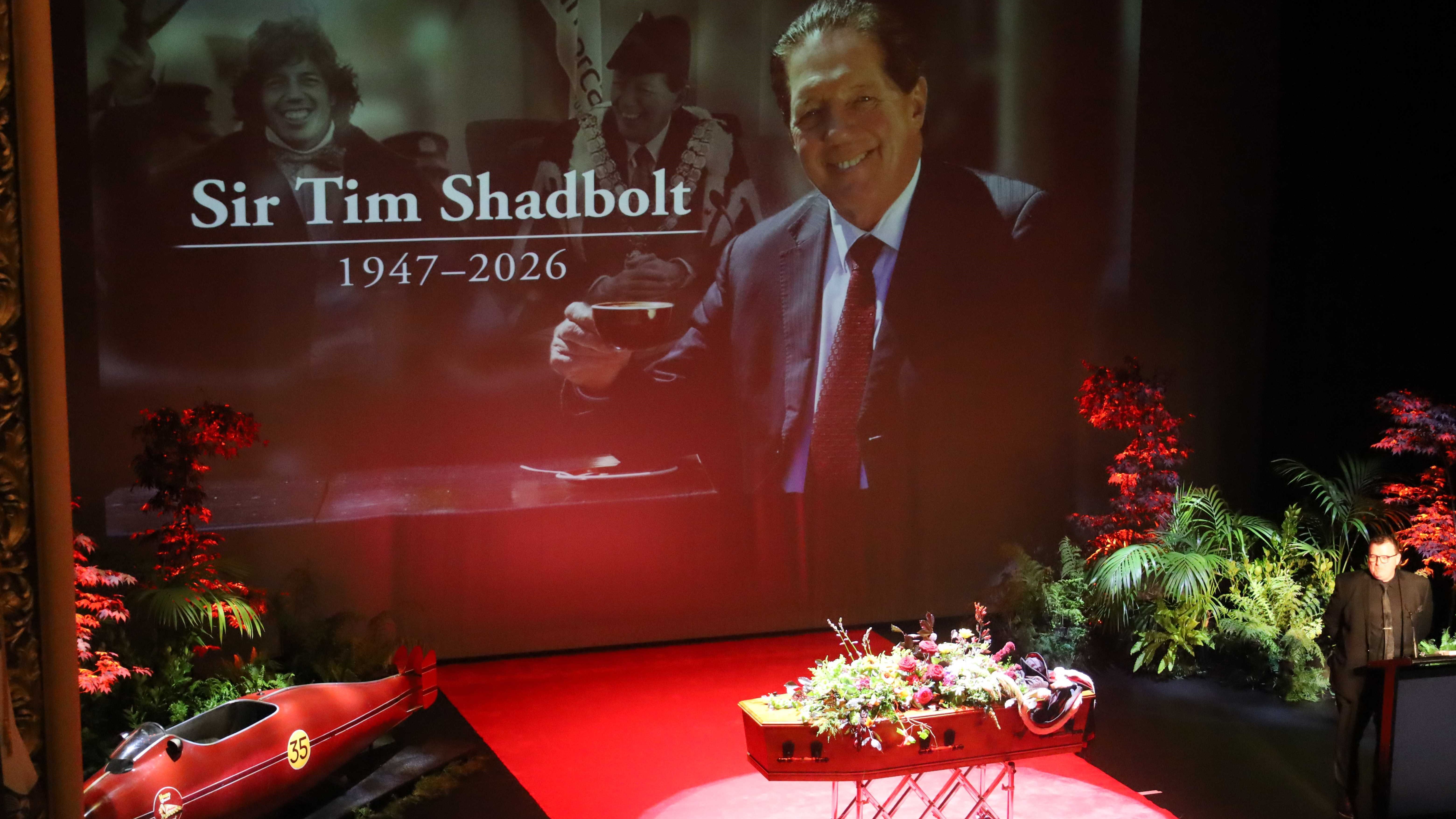 Watch: Funeral for Sir Tim Shadbolt underway in Invercargill