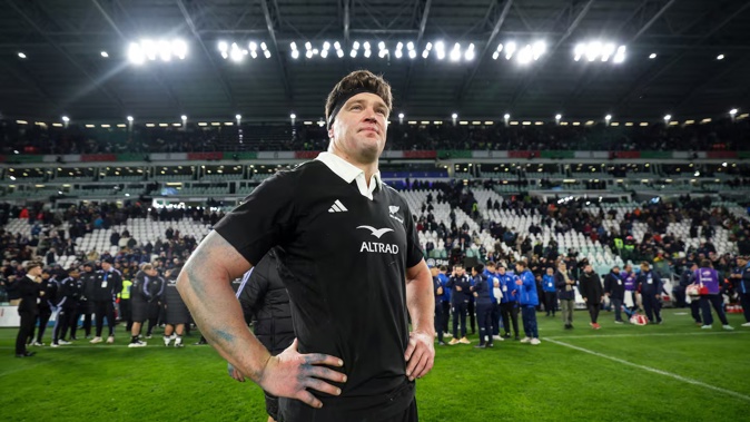 All Blacks captain Scott Barrett. Photo / Photosport