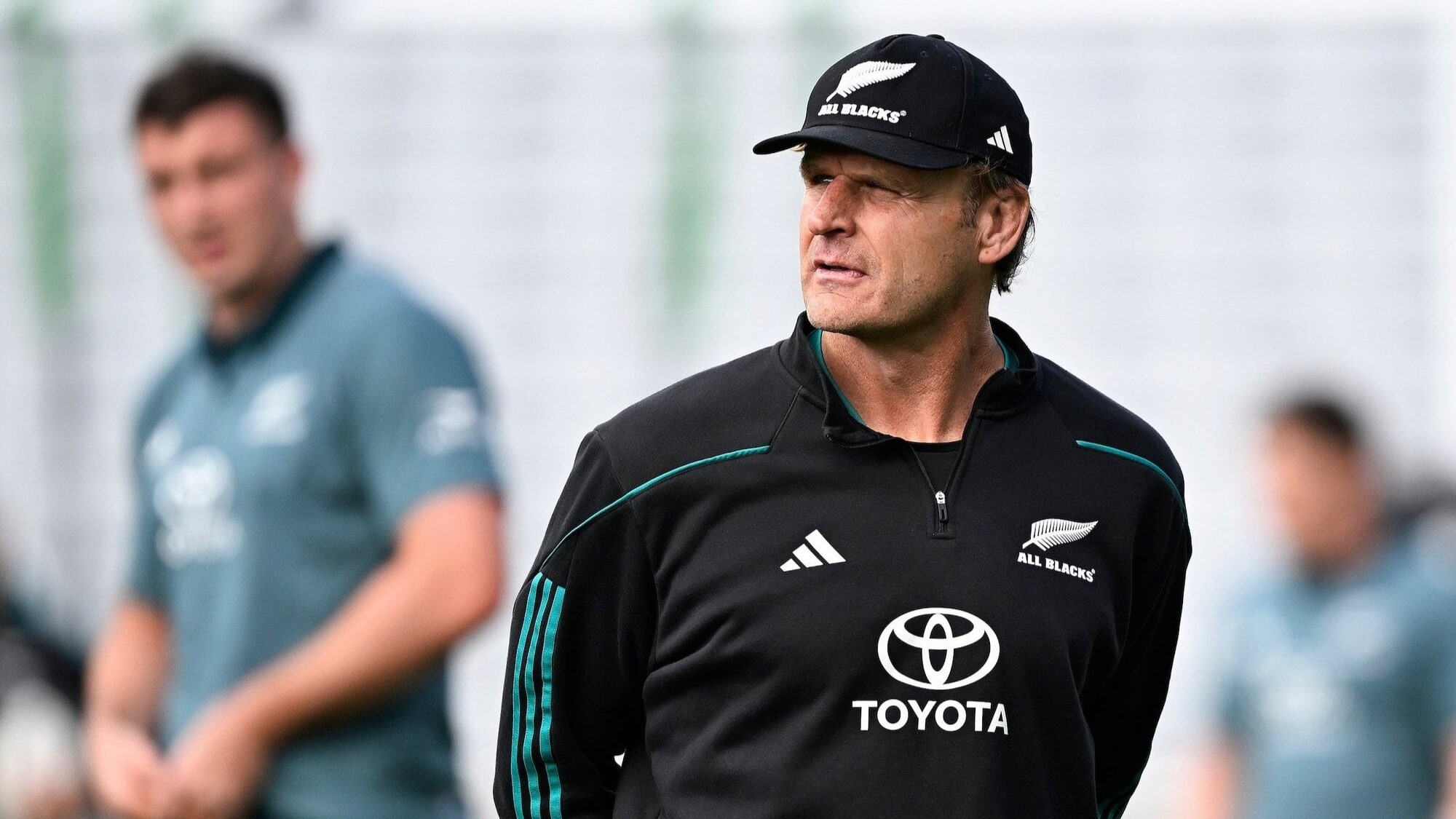 All Blacks coach Scott Robertson departs his role