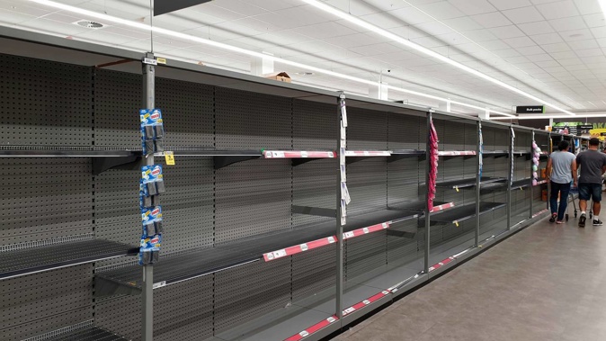 Businesses are warning to prepare for bare shelves if the Government continues to take the private sector's rapid tests. (Photo / Luke Kirkness)