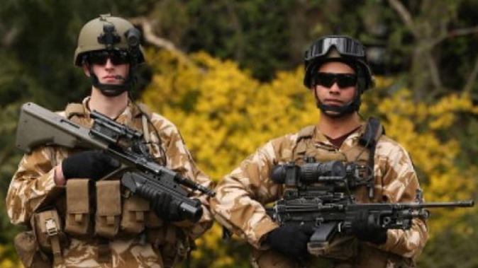NZDF soldiers at the Burnham Military Camp. Photo/ Star News File image