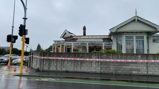 The historic Southbrook villa which has been searched in relation to the Richard Leman homicide inquiry is up for sale. Photo / Kurt Bayer