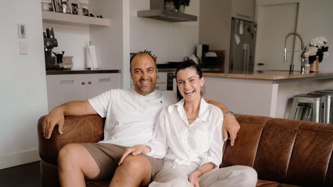Mark and Clare Geor's Westmere house was burgled in September 2021. A safe was stolen and contained $4 million dollars of cryptocurrency, money and family heirlooms. Photo / Supplied