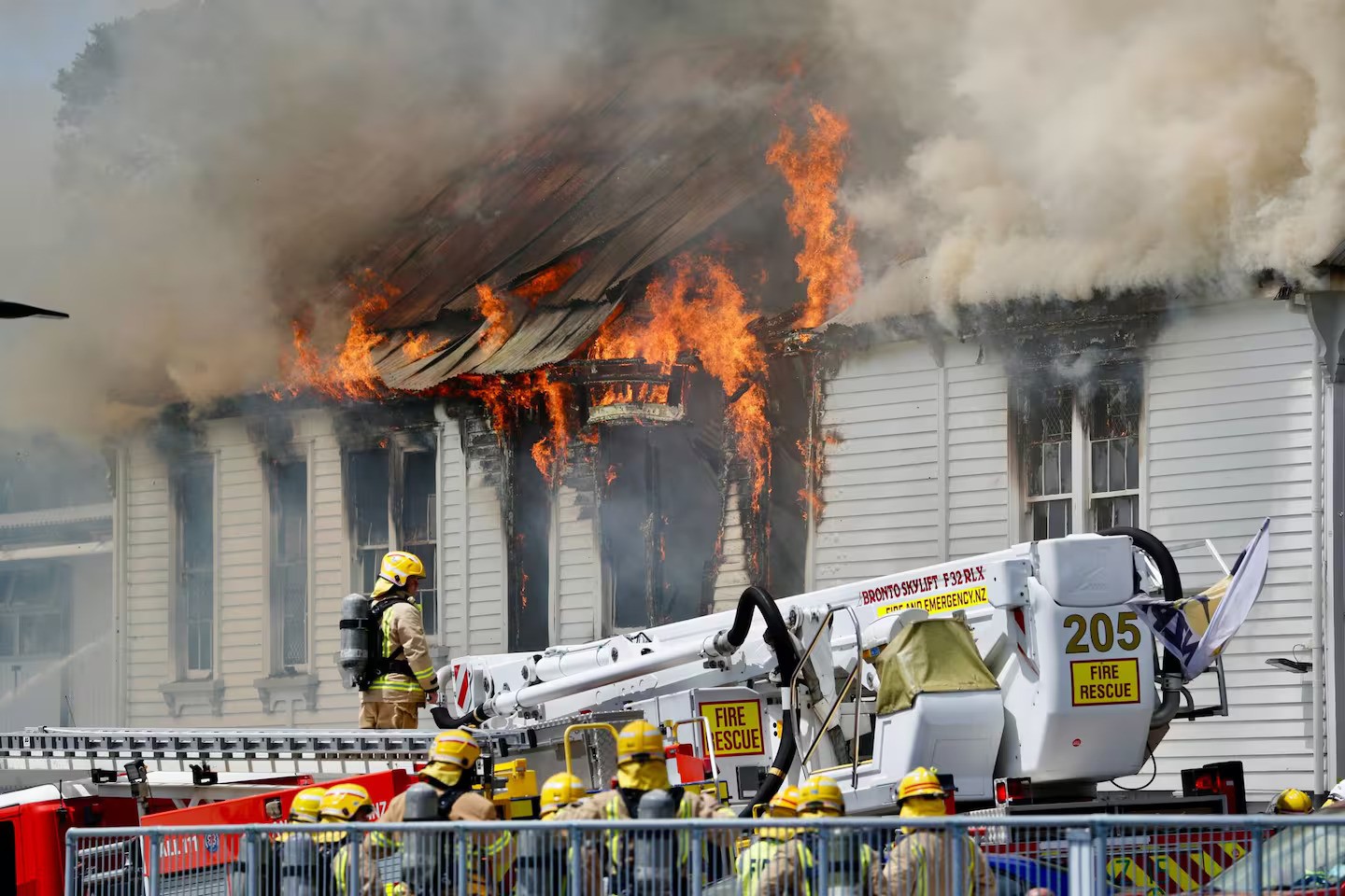 Northcote College reveals cause of fire that destroyed heritage pavilion