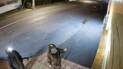 Police investigating a retail burglary in rural Waikato released CCTV footage showing two masked people they believe are Marokopa fugitive father Tom Phillips and one of his three children.