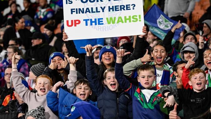 Up the Wahs. Photo / Photosport