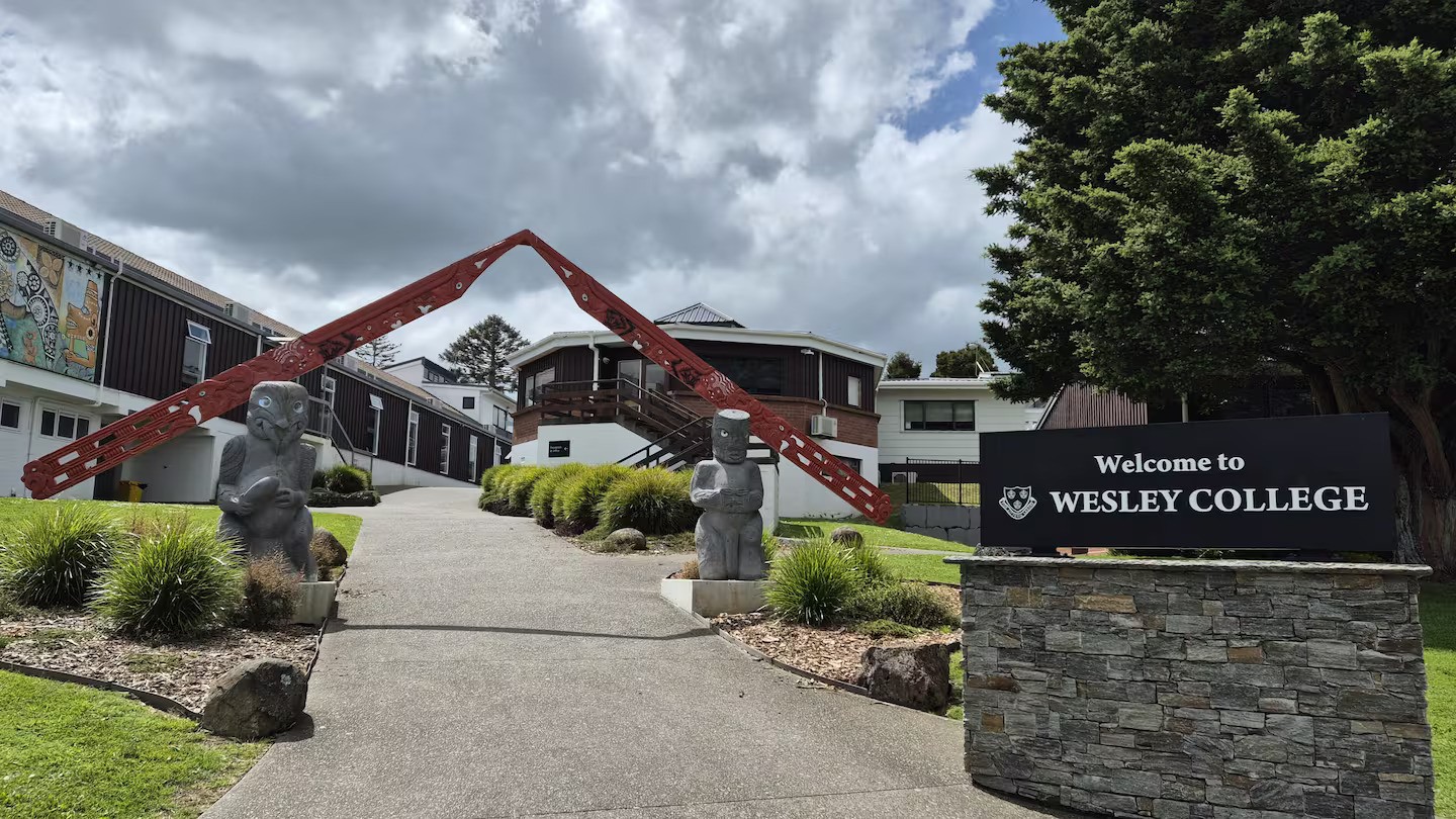 Wesley College, in Pukekohe, was established in 1844 and is New Zealand's oldest registered secondary school.