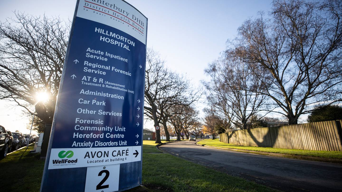 Hillmorton Hospital in Christchurch. Photo / George Heard
