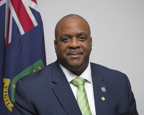 British Virgin Island Premier Andrew Alturo Fahie. (Photo / AP)