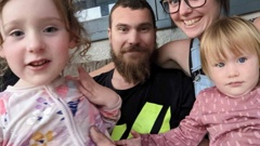 Imogen, Jack, Ella and Ivy Collins. Ivy was swept away in rising waters during Cyclone Gabrielle.