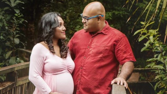 Charitha Meepegama and his wife Nilakshani (Nishi) Silva. (Photo / Supplied)