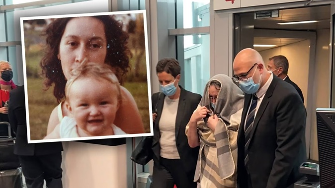 Ellen Craig arrives in Sydney, Australia after being extradited from New Zealand. Craig is accused of the murder of her daughter Tillie (inset) in 1987.