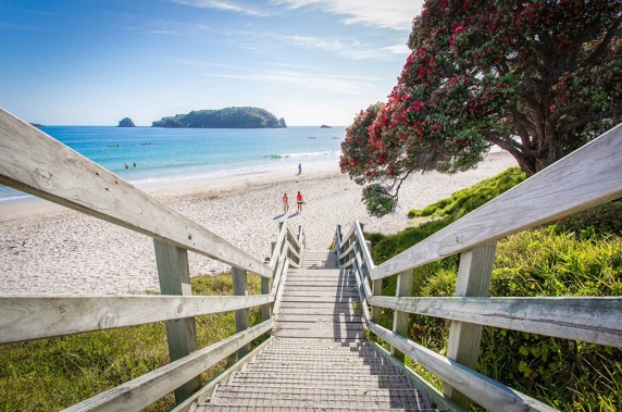 Hahei Beach in the Coromandel Peninsula. (Photo / Getty Images)