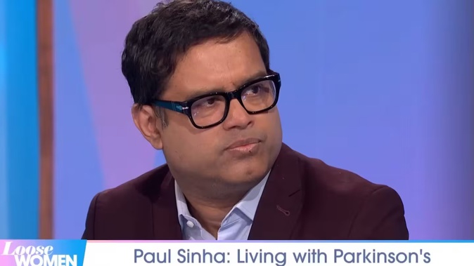 Paul Sinha told hosts of ITV's Loose Women that he began suspecting he had Parkinson's while visiting New Zealand in 2019. Photo / ITV