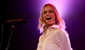 Gin Wigmore performs on stage during her Blood To Bone NZ Tour at the Civic Theatre on November 22, 2015 in Invercargill, New Zealand. (Photo by Dianne Manson/Getty Images)