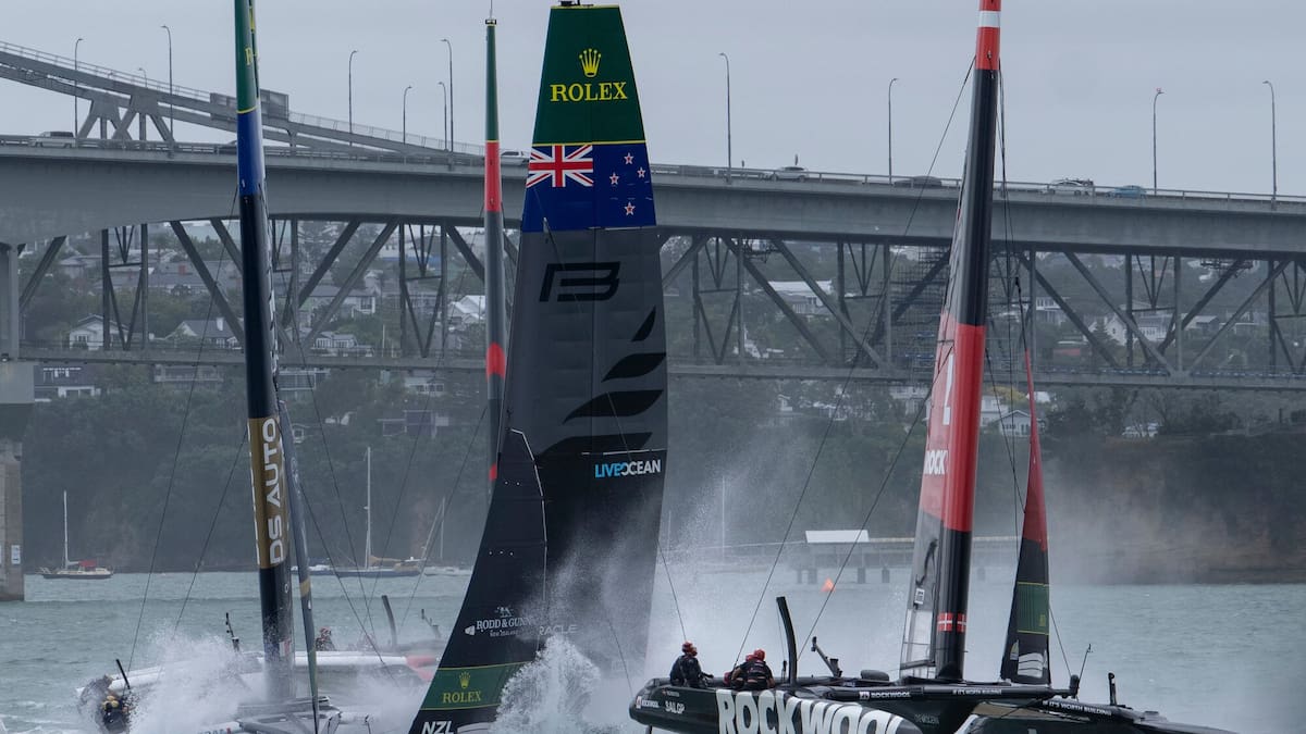 SailGP react to major crash with format change in Auckland