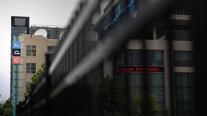 NPR headquarters in Washington. Photo / Tom Brenner, The Washington Post