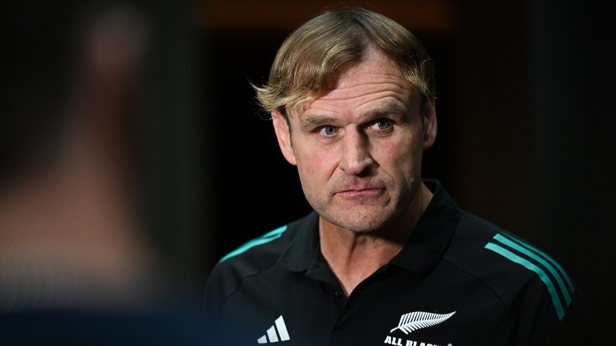 All Blacks coach Scott Robertson. Photo / Photosport 