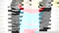 The specific beer is called Honey Bear House Beer and is packaged in a distinctive blue and red aluminium can. Photo / NZ Police