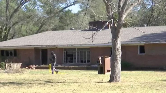 Authorities found the body after receiving reports of the dog carrying an arm. Photo / WJTV
