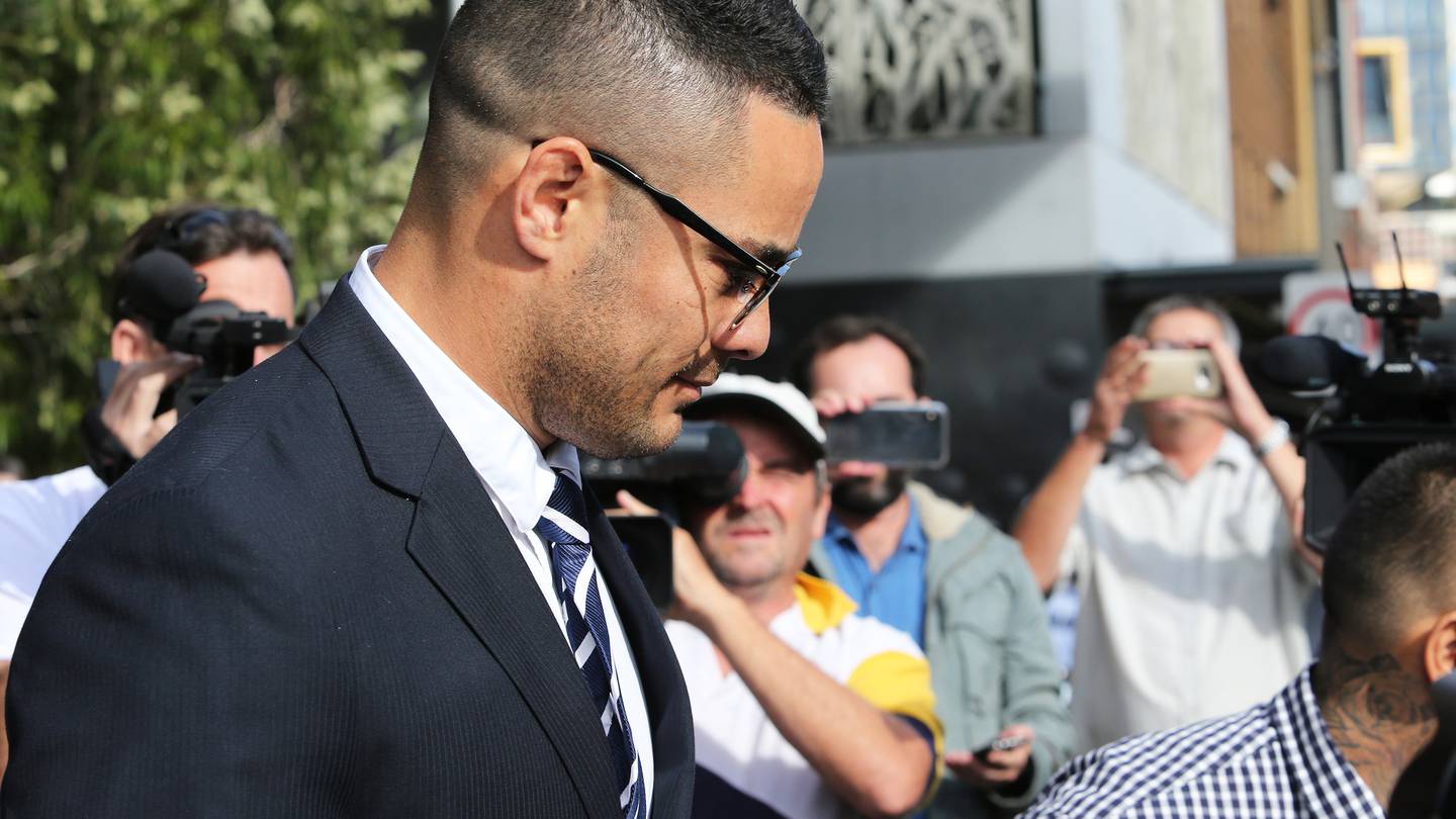 Former NRL player Jarryd Hayne. (Photo / Getty)