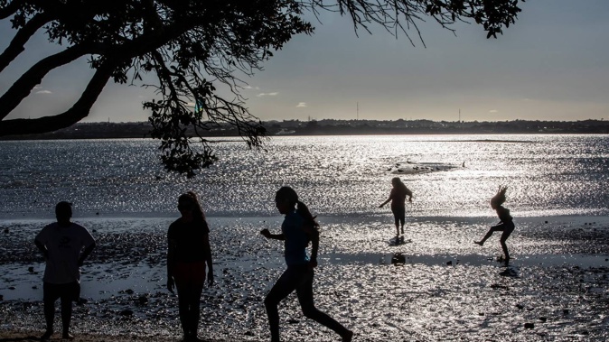 The man's body was found on Pt Chevalier Beach in February 2021. His wife was found on the beach nearby. Photo / Peter Meecham