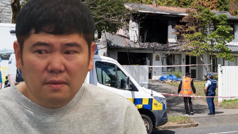 Sunnyhills resident Jaeyoung Jang, 38, has been charged with the double murder of Jung Sup Lee, 36, and his 11-year-old son, Ha-il Lee. Their bodies were found in a house fire in Bucklands Beach, Auckland. Photo / NZ Herald