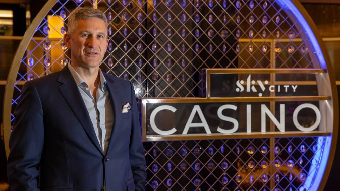 Michael Ahearne, SkyCity Entertainment Group's chief executive, will step down next year. Photo / Peter Meecham
