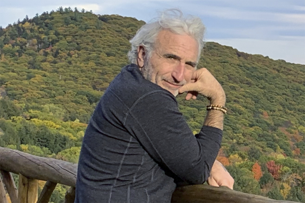 This 2019 photo shows Howard Irwin Fischer in Vermont. Fischer is one supporter who sees human composting as an eco-friendly way to return his remains to the earth as fresh, fertile soil when he dies. Photo / AP