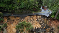 Paturoa Rd in Titirangi was badly damaged by floods during Auckland Anniversary weekend last year. Photo / Brett Phibbs