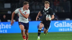 Damian McKenzie in action against France. Photo / Photosport