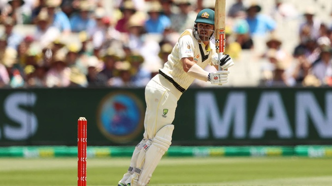 Travis Head bats during day two of the third test match in the Ashes series. Photo / Getty