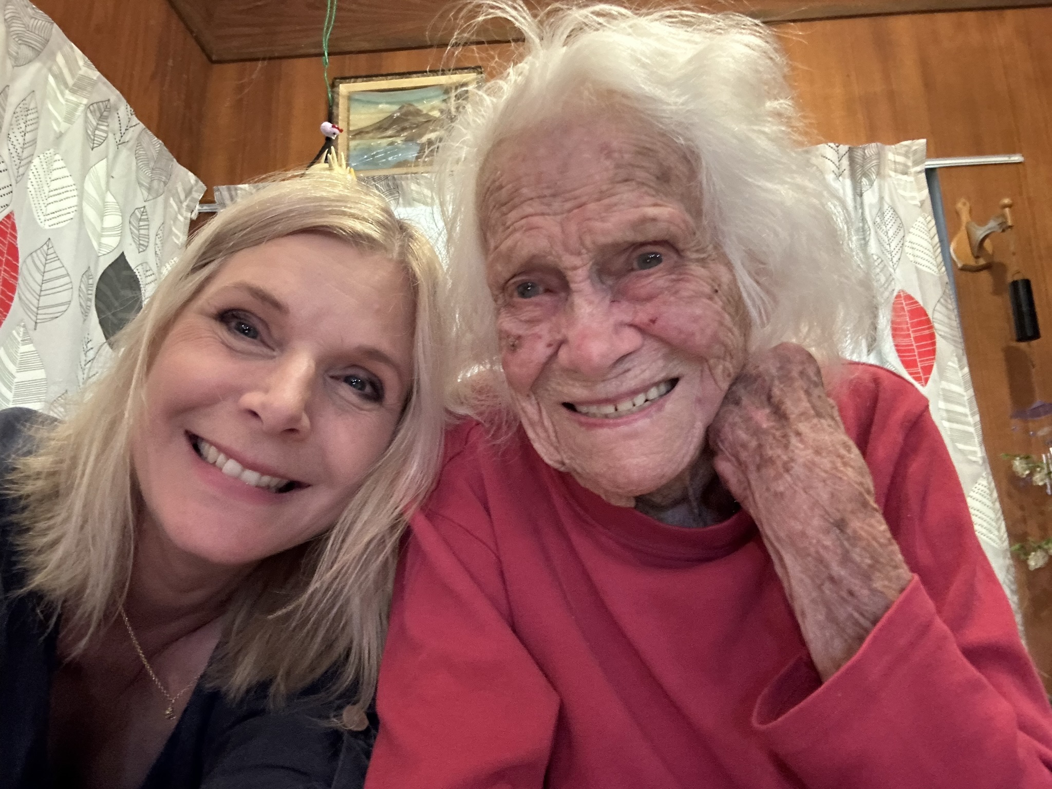 Jude Dobson and Phyllis 'Pippa' Latour. Photo / Jude Dobson