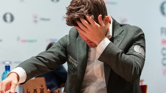 Five-time World Chess Champion Magnus Carlsen is being sued by a rival he has accused of cheating. (Photo / Getty)