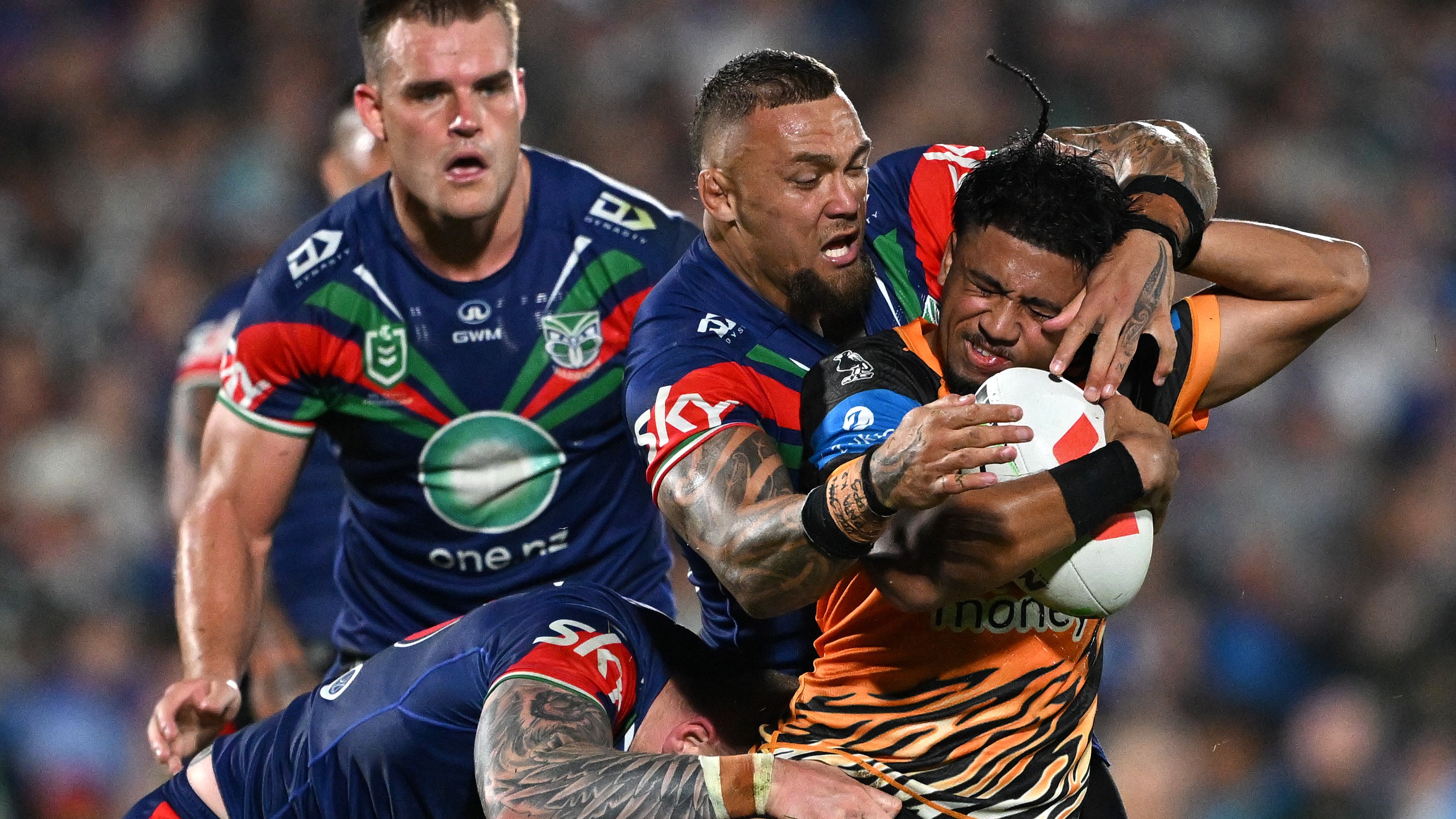 Warriors' winning streak stopped short by 'desperate' Tigers 