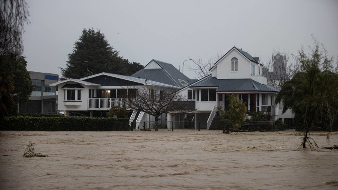 Nelson was flooded in an August "atmospheric river" that came at the tail-end of New Zealand's warmest, wettest winter. Photo / George Heard